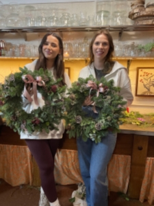 Thursday 10th December, Christmas Wreath workshop